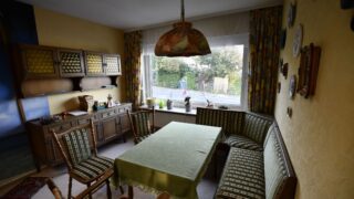 Der Essbereich vor dem Home Staging