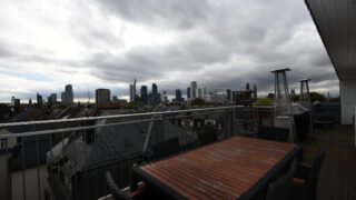 Skyline Terrasse schlecht fotografiert