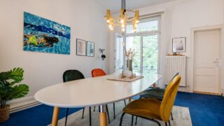 Esszimmer Home Staging bewohnte Immobilie