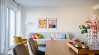 Wohnzimmer Musterwohnung Bad Soden Taunus